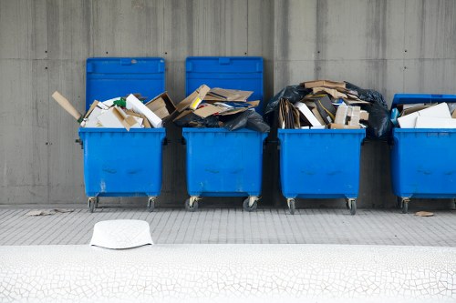 Recycling and landfill facilities for construction waste in Camden