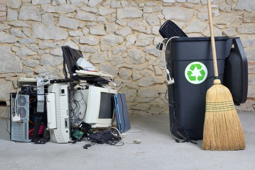 Waste removal services at a Camden site