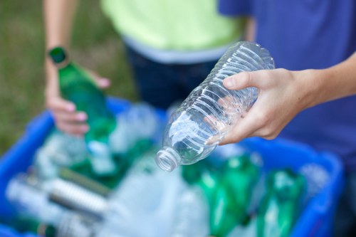 Camden recycling center processing hazardous materials